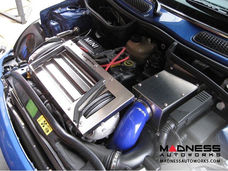 Mini Cooper S Intercooler Air Diverter by DDM Works - Stainless Steel (R52/ 53 Models)